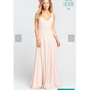 Show Me Your Mumu Jenn Maxi Dress - Dusty Blush